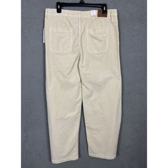 Roxy Women's Mid-Rise Straight Leg Corduroy Pants Size 32 Parchment NWT's. - Picture 3 of 8